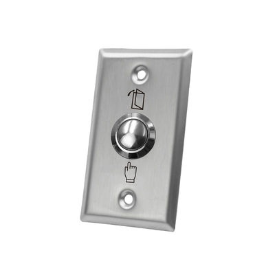 Flush Mount Momentary Switch Door Exit Push Button For Access Control OEM Sign