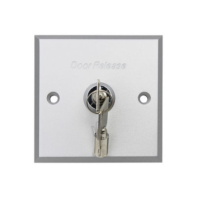 Single Pole Double Throw Keyed Momentary Switch，Square Size 2 Position Key Switch