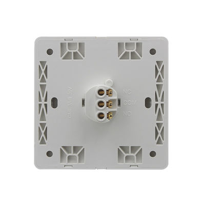 Fireproof PVC Door Exit Push Button NO NC COM Plastic Series Back Box Optional