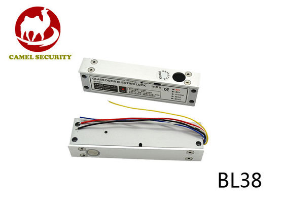 BL38 5 ata con alambre la cerradura eléctrica del perno del soporte del perno de la resistencia eléctrica superficial de Crossion para la puerta de cristal Frameless de retraso de tiempo