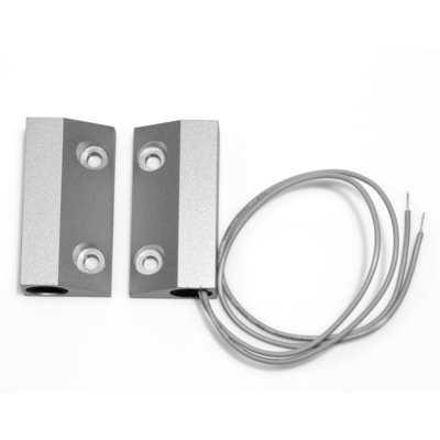 Aleación magnética CS-56 de vivienda del cinc del soporte de la superficie de contactos de la puerta del metal gris